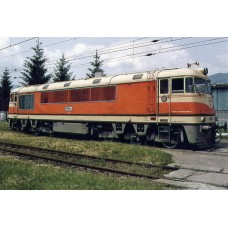 Motorová lokomotiva T678.0012 ve Vrútkách - květen 2008