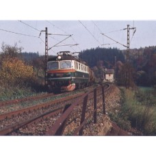 Elektrická lokomotiva E669.1080 Bezpráví v říjnu 1988