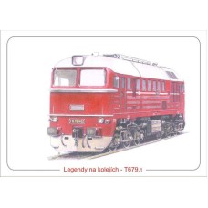 Motorová lokomotiva T679.1 Sergej (kresba M. Kratochvíl)