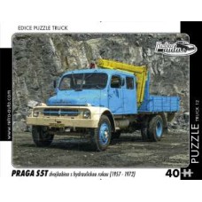 TRUCK PRAGA S5T dvojkabina s hydraulickou rukou