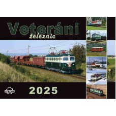 Kalendář nástěnný 2025 Veteráni železnic